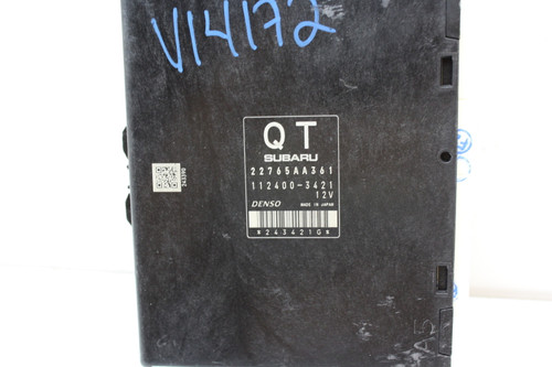 10 2010 Forester 22765AA361 Computer Brain Engine Control ECU ECM EBX Module