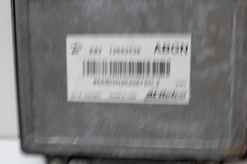 12 2012 Sonic 12642927 ABGN Computer Brain Engine Control ECU ECM EBX Module