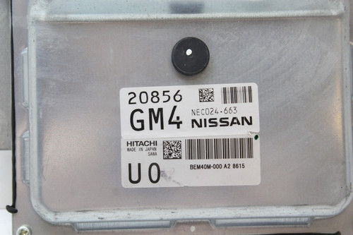 18-20 Nissan Rogue BEM40M-000 A2 Computer Engine Control ECU ECM EBX Module
