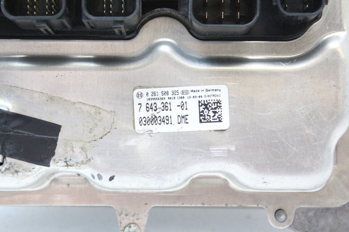 12-15 BMW XI 7 643 361-01 Computer Brain Engine Control ECU ECM EBX Module