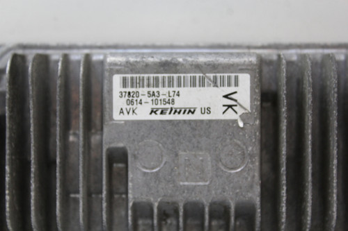 13 2013 Honda Accord 37820-5A3-L74 Computer Engine Control ECU ECM EBX Module
