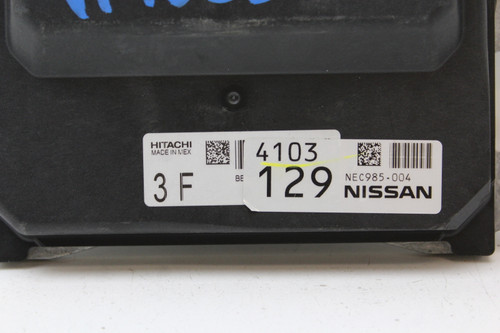 2021 Nissan Versa BEM543-700 A2 Computer Brain Engine Control ECU ECM EBX Module