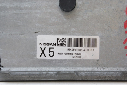 11 12 Nissan Sentra MEC950-480 C2 Computer Engine Control ECU ECM EBX Module