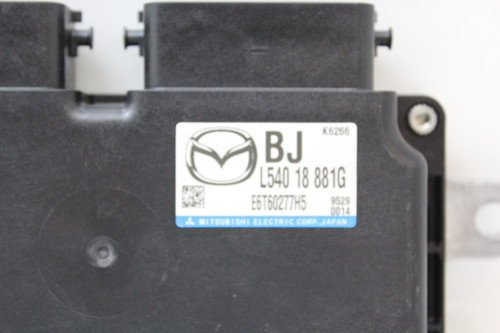 10 2010 Mazda 3 L540 18 881G Computer Brain Engine Control ECU ECM EBX Module