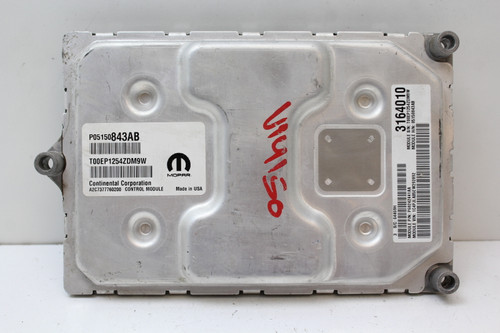 2014 14 Jeep Cherokee 05150843AB Computer Engine Control ECU ECM EBX Module 2014 14 Jeep Cherokee 05150843AB Computer Engine Control ECU ECM EBX Module