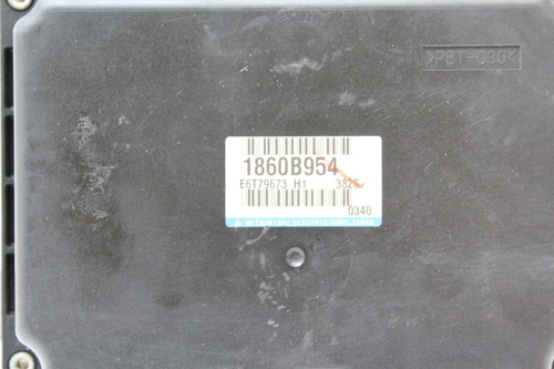 14 2014 Mitsubishi Outlander 1860B954 Computer Engine Control ECU ECM EBX Module