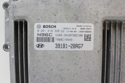 15-17 Hyundai Accent 391B1-2BRG7 Computer Brain Engine Control ECU ECM Module