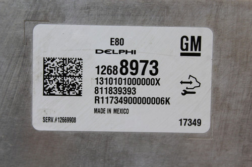 18-20 Chevrolet Equinox 12669908 Computer Engine Control ECU ECM EBX Module
