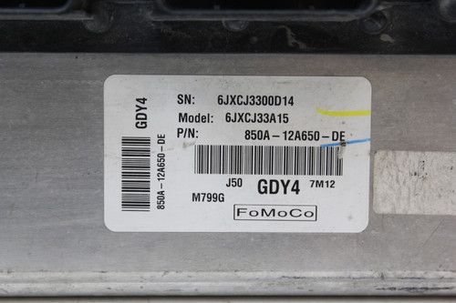 08 2008 Mazda CX9 CX-9 850A-12A650-DE Computer Engine Control ECU ECM EBX Module