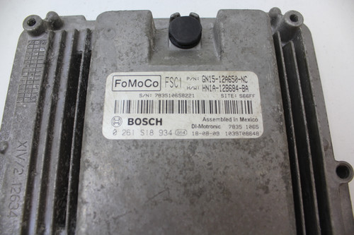 18-21 Ford EcoSport HN1A-12B684-BA Computer Engine Control ECU ECM EBX Module