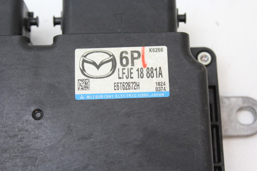 12 13 Mazda 3 LFJE 18 881A Computer Brain Engine Control ECU ECM EBX Module