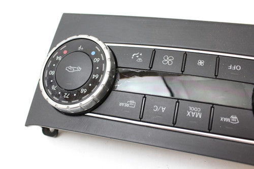 12-14 Benz C300 A 204 900 68 08 Climate Control Panel Temperature Unit A/C