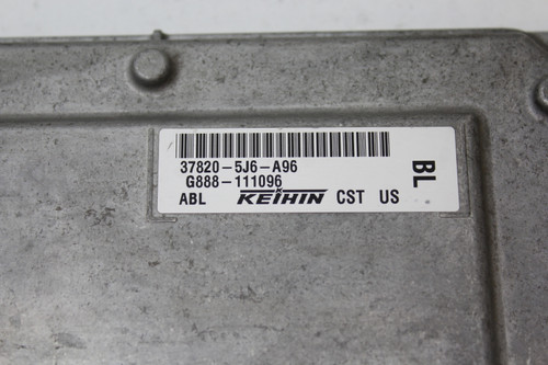 16 2016 Acura MDX 37820-5J6-A96 Computer Brain Engine Control ECU ECM EBX Module