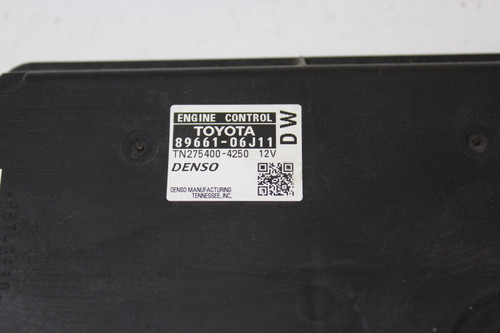 10 11 Toyota Camry 89661-06J11 Computer Brain Engine Control ECU ECM EBX Module