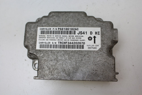 11-14 Chrysler 200 68186182AC Computer Brain Engine Control ECU ECM EBX Module