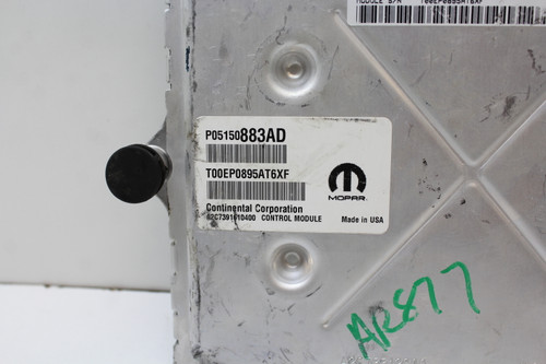 15 2015 Charger P68230322AE Computer Brain Engine Control ECU ECM EBX Module
