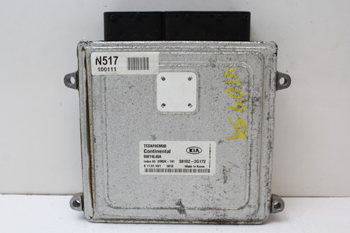 10 2010 Forte 39152-2G172 Computer Brain Engine Control ECU ECM EBX Module
