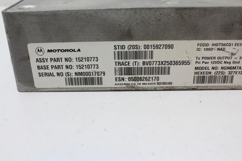 03-04 Cadillac CTS 15210773 Communication ONstar Control Module