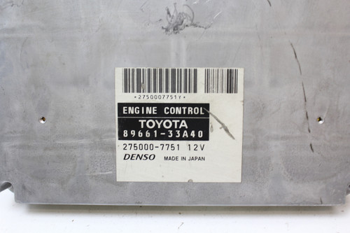 04 2004 ES330 89661-33A40 Computer Brain Engine Control ECU ECM EBX Module