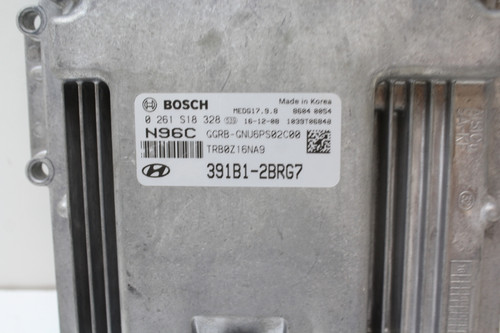 15-17 Accent 391B1-2BRG7 Computer Brain Engine Control ECU ECM EBX Module