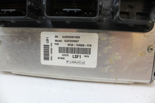 12 Lincoln MKZ AE5A-12A650-FFB Computer Brain Engine Control ECU ECM EBX Module