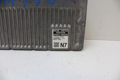 2015 15Rav4  89661-42U30 Computer Brain Engine Control ECU ECM EBX Module