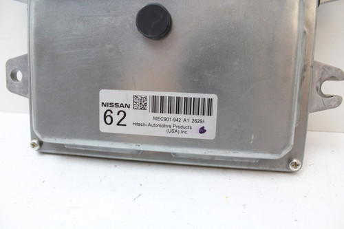 12 2012 Versa MEC901-942 A1 Computer Brain Engine Control ECU ECM EBX Module