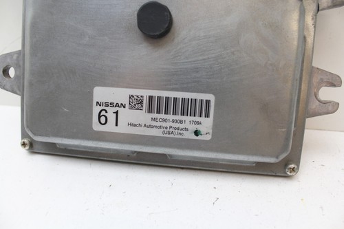 2012 12 Versa MEC901-930 B1 Computer Brain Engine Control ECU ECM EBX Module