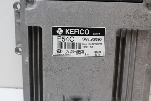 12-14 Accent 39110-2BAD5 Computer Brain Engine Control ECU ECM EBX Module