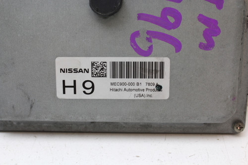 08 2008 Versa MEC900-000 B1 Computer Brain Engine Control ECU ECM EBX Module