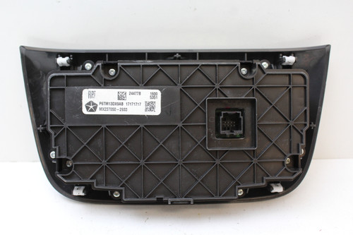 17-20 Jeep Compass P6TM13DX9AB Climate Control Panel Temperature Unit A/C Heater