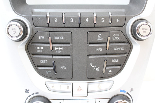 12-15 Buick Terrain 23450890 Climate Control Audio Panel Temperature Unit A/C