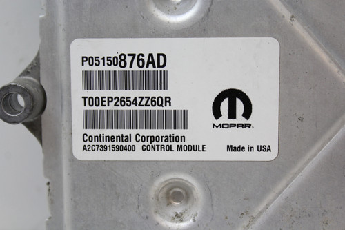 2015 15 Chrysler Town Country 5150876AD Computer Engine Control ECU ECM Module