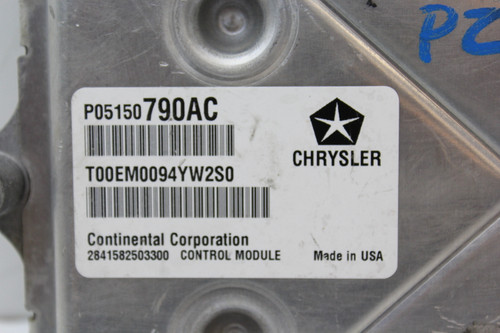2014 14 Jeep Cherokee 05050790AC Computer Engine Control ECU ECM EBX Module