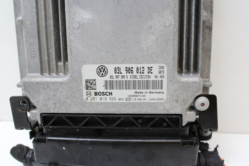 14 2014 Passat 03L 906 012 DE Computer Brain Engine Control ECU ECM EBX Module