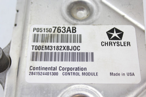 2013 13 Chrysler 200 05150763AB Computer Brain Engine Control ECU ECM EBX Module