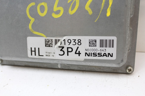 2012 12 Rogue NEC000-643 Computer Brain Engine Control ECU ECM EBX Module