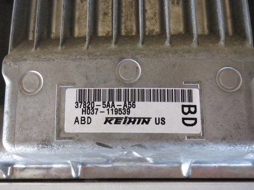 16 Honda Civic 37820-5AA-A56 Computer Brain Engine Control ECU ECM EBX Module