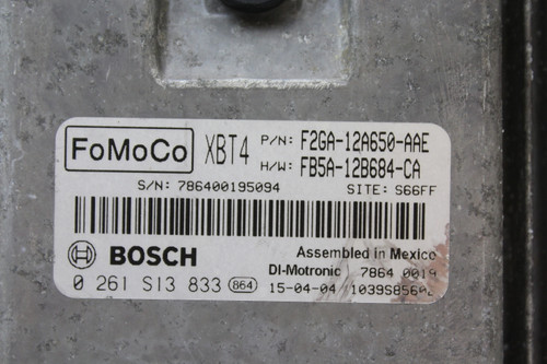 16-19 Ford Explorer FB5A-12B684-CA Computer Brain Engine Control ECU ECM Module