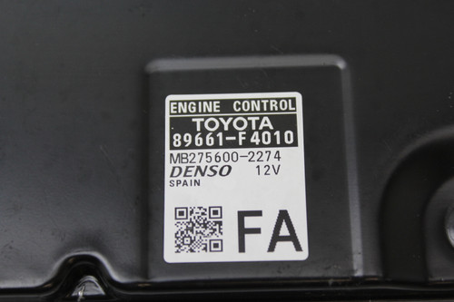 2018 18 Toyota CHR C-HR 89661-F4010 Computer Engine Control ECU ECM EBX Module