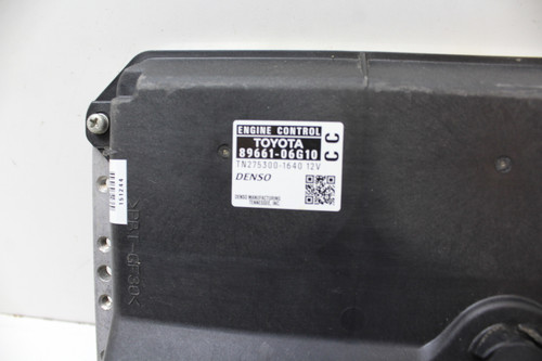 08-09 Camry 89661-06G10 Computer Brain Engine Control ECU ECM EBX Module
