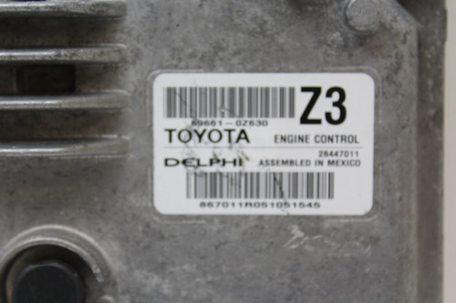 2015 15 Toyota Corolla 89661-0Z630 Computer Brain Engine Control ECU ECM Module