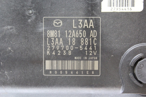 08 2008 Mazda 6 L3AA 18 881C Computer Brain Engine Control ECU ECM EBX Module