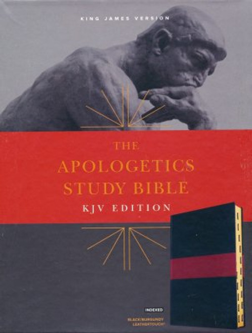 KJV Apologetics Study Bible, Black\Red LeatherTouch (Box Cover)
