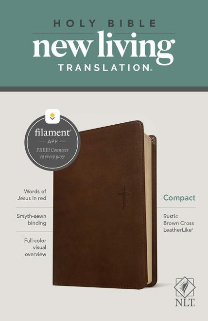 Tyndale House Publishers NLT Compact Bible, Filament Enabled Edition 