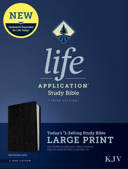 Tyndale House Publishers KJV Life Application Study Bible, Third Edition, Large Print 