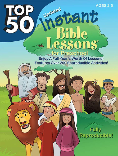 RoseKidz Top 50 Instant Bible Lessons for Preschoolers 