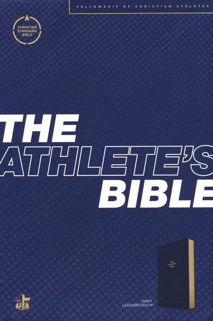 CSB Athlete's Bible, Navy LeatherTouch (Box Cover)