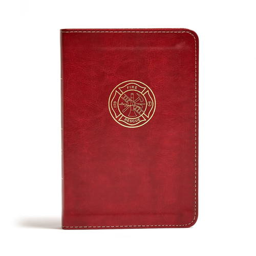 The CSB Firefighter's Bible is a special edition designed for firefighters, honoring their courage and faith.