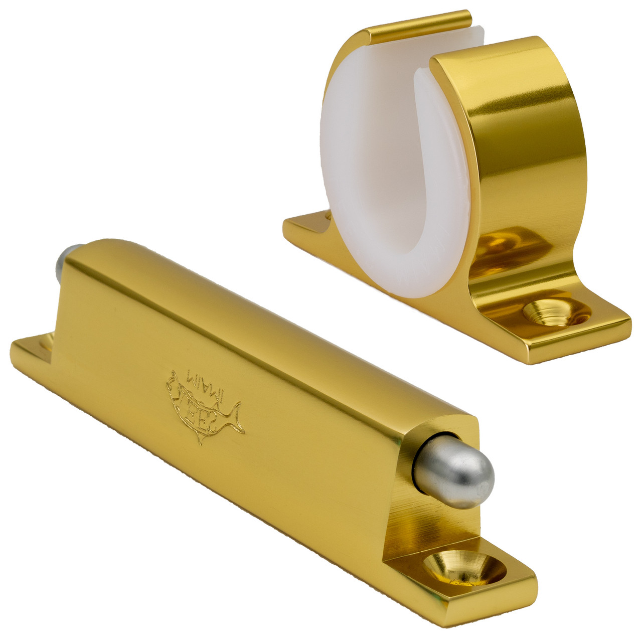 Lee's Rod and Reel Hanger Set - Shimano Tiagra 50W - Bright Gold main image 1